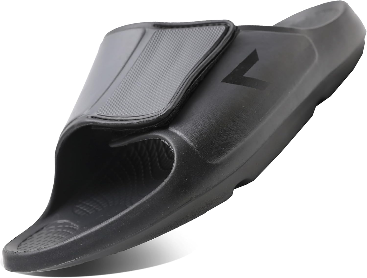 

Сандалии HUHV Recovery Comfort - ортопедические шлепанцы и слайд-сандалии с поддержкой свода стопы и дополнительной амортизацией EVA для мужчин и женщин, черный