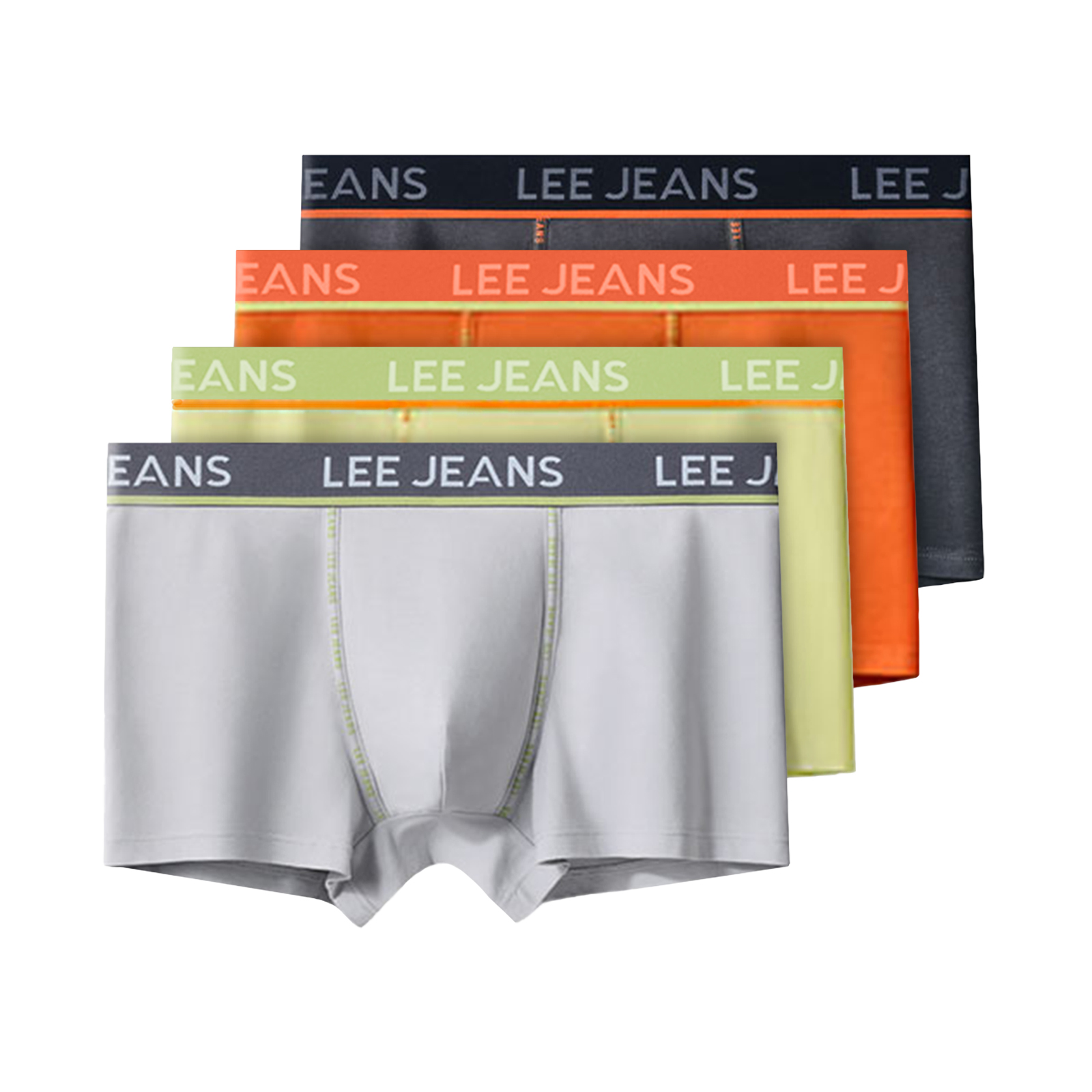 

Hui guang ii generation трусы мужские 4 шт Lee, зеленый