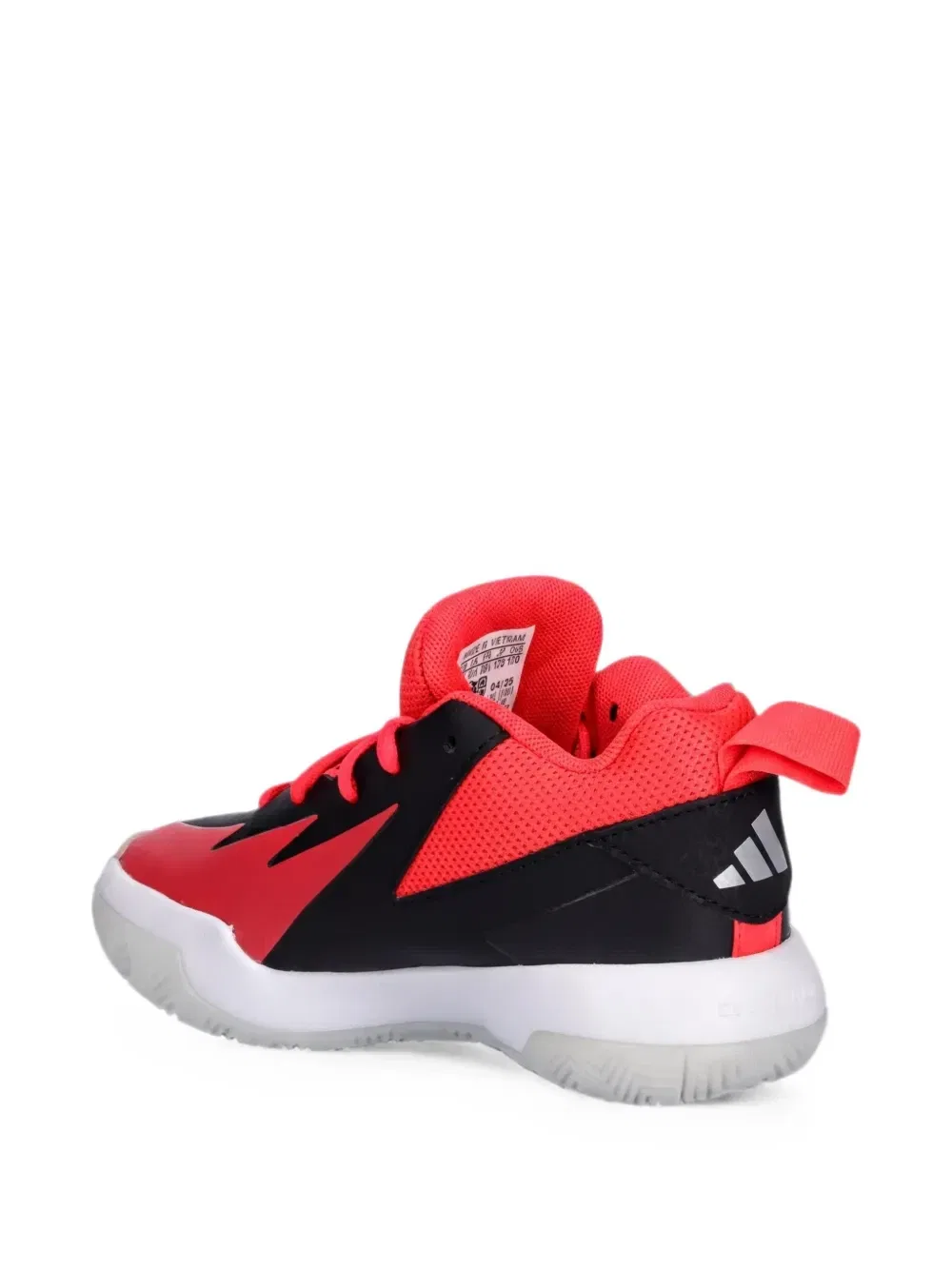 Кеды на шнуровке с полосками Adidas Kids, розовый — фото 3