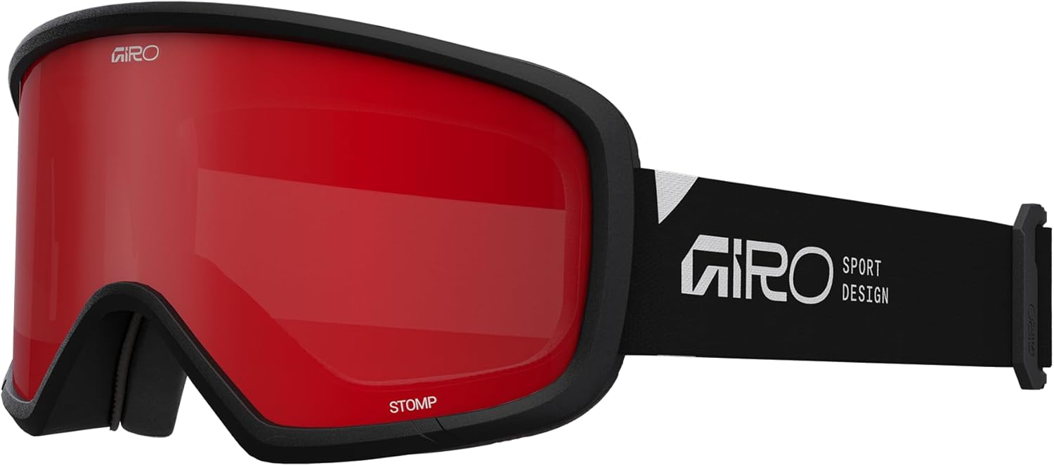 

Детские горнолыжные очки Giro Stomp для детей и унисекс, Black Wordmark - Amber Scarlet, Черный, Детские горнолыжные очки Giro Stomp для детей и унисекс, Black Wordmark - Amber Scarlet