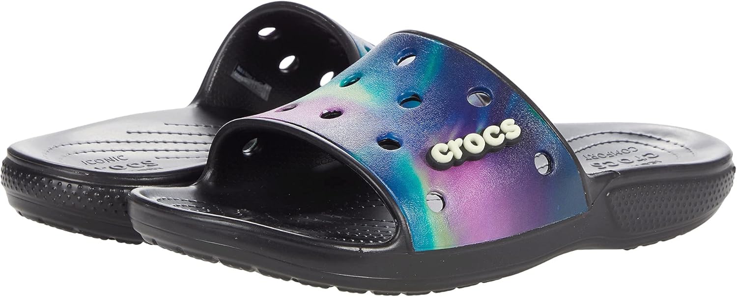 

Унисекс сандалии Crocs с графическим рисунком, мультиколор