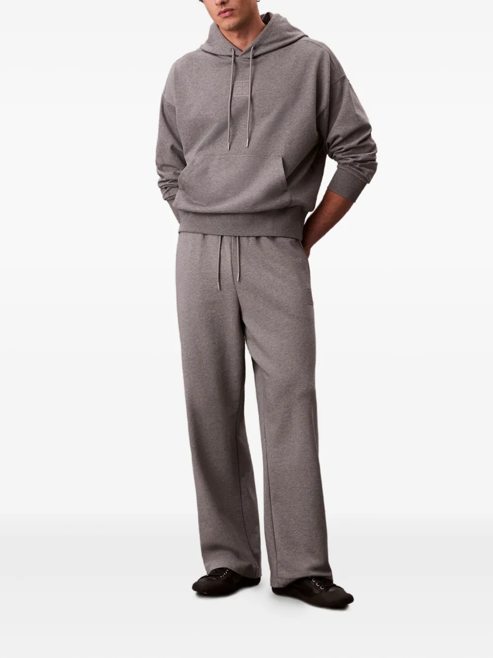 Спортивные брюки с кулиской Calvin Klein, серый — фото 2