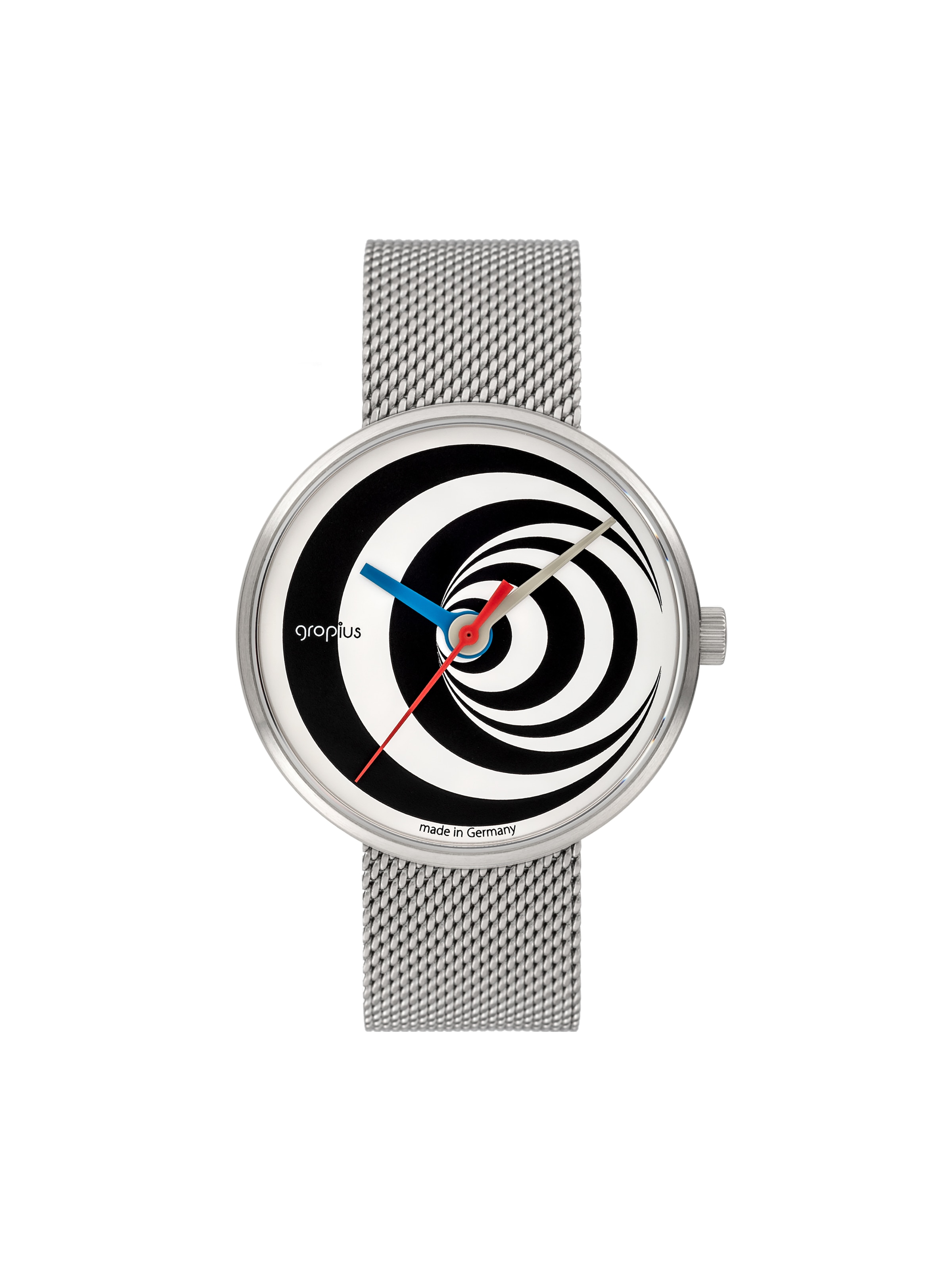 

WALTER GROPIUS Часы Analog 'EXCENTRIC' в черном цвете