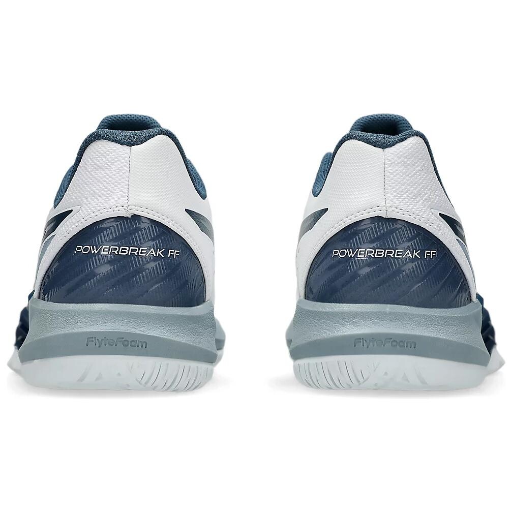 Кроссовки Asics Netburner Ballistic FF 3 Training Shoes Men Low-top White/Blue, белый/синий — фото 4