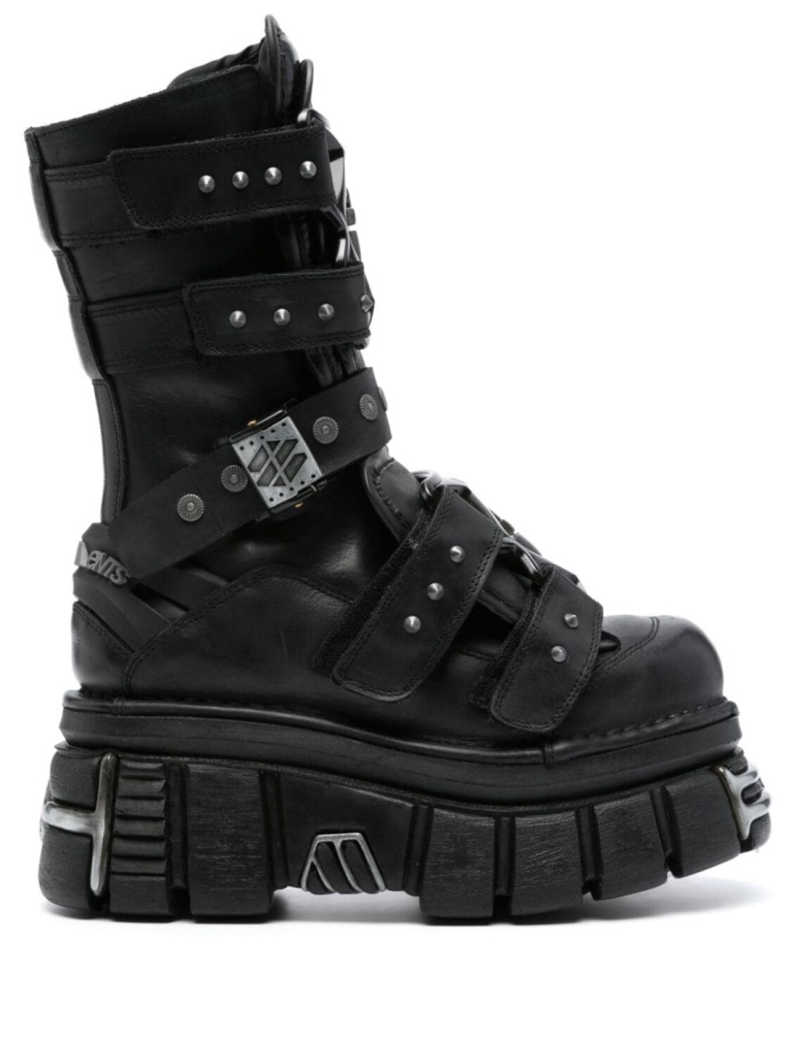 

VETEMENTS ботинки Gamer из коллаборации с New Rock, черный