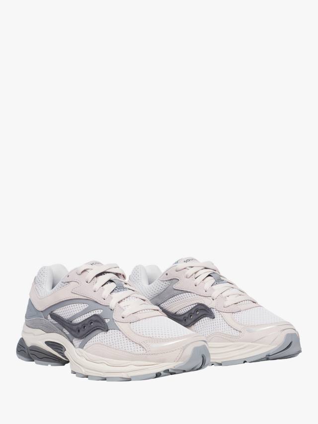 Кроссовки на шнуровке из смеси кожи progrid omni 9 Saucony, цвет Grey/Blue/Multi — фото 2