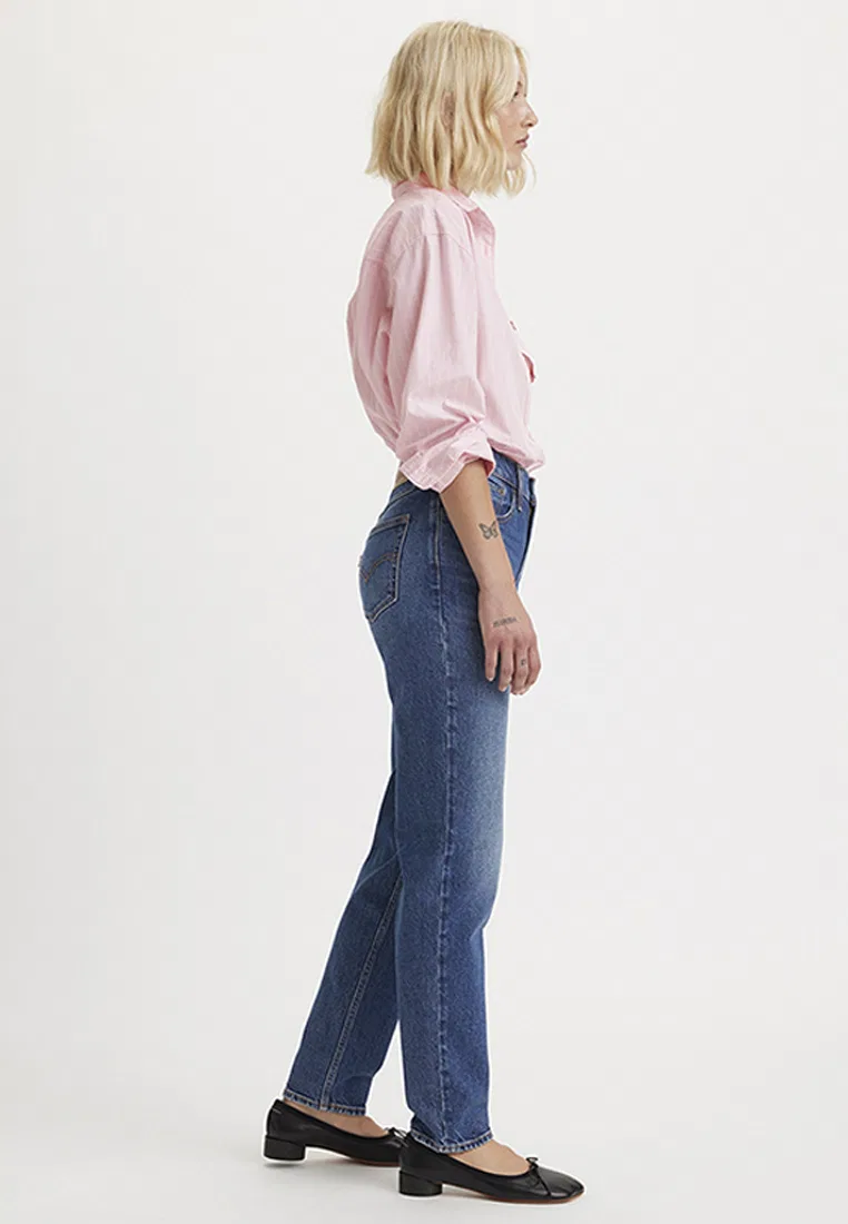 Джинсы женские, 80-е Mom Jeans, Levi's, мультиколор — фото 3