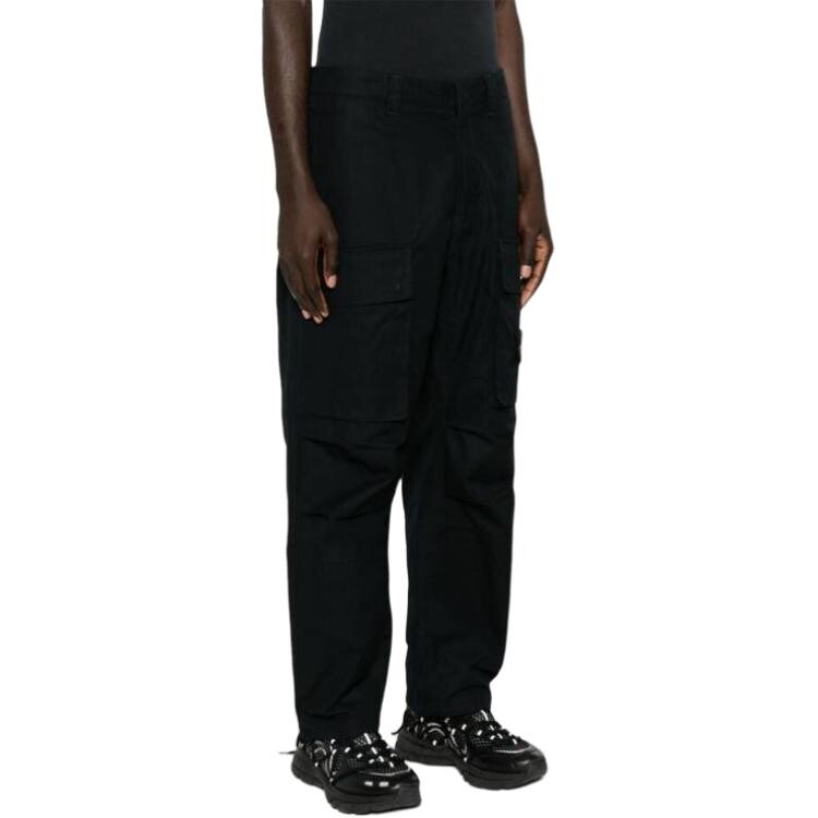 Брюки мужские Stone Island Ghost Cargo, черный — фото 4