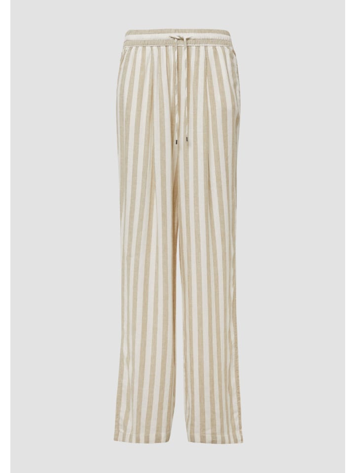 

Тканевые брюки s.Oliver, коричневый