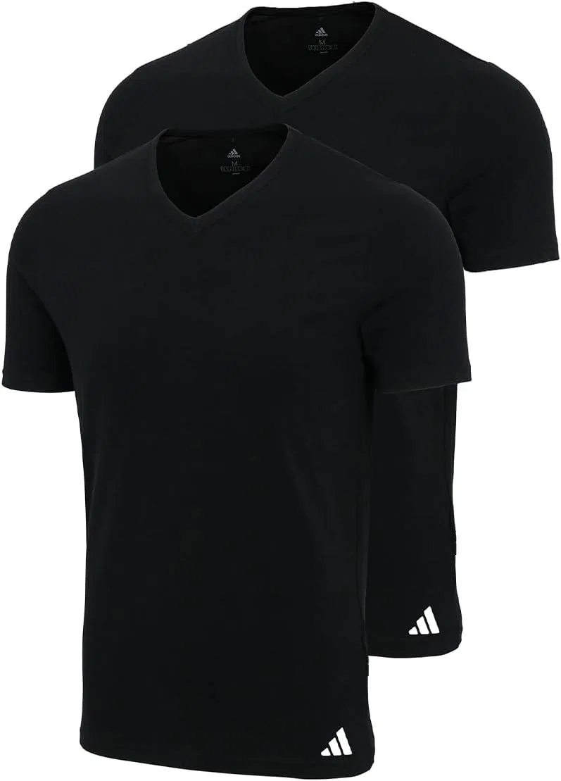Майка мужская Active Flex Cotton, adidas, 2 шт, Black