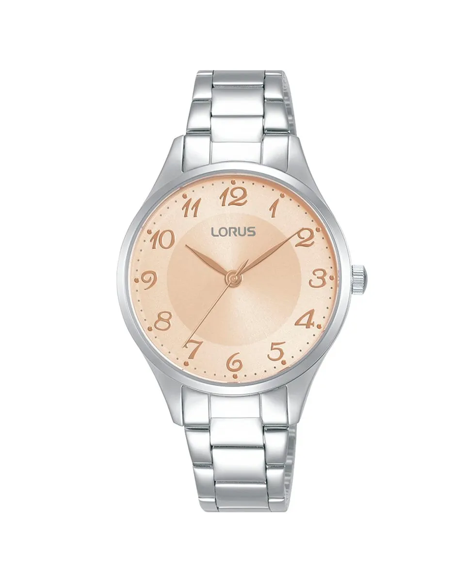 

Женские часы Woman RG269VX9 из стали с серебряным ремешком Lorus, серебряный