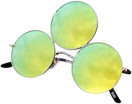 

Солнцезащитные очки «Третий глаз» с поляризацией и защитой от УФ-излучения UV400, унисекс, в стиле Принса и Иллюминати, идеально подходят для рейвов, фестивалей, концертов и косплея NULOGX, Gold