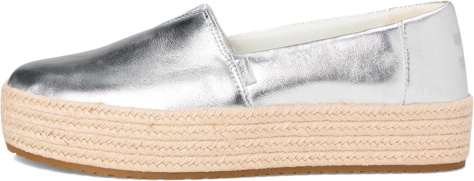 Лоферы TOMS Valencia, цвет Silver Metallic — фото 4