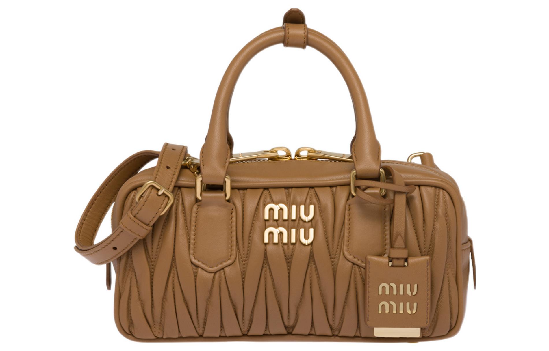 

MIU MIU Матовый кожаный клатч