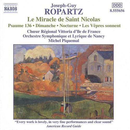 

CD диск Ropartz / Lyrique De Nancy So / Piquemal: Le Miracle de Saint Nicholas