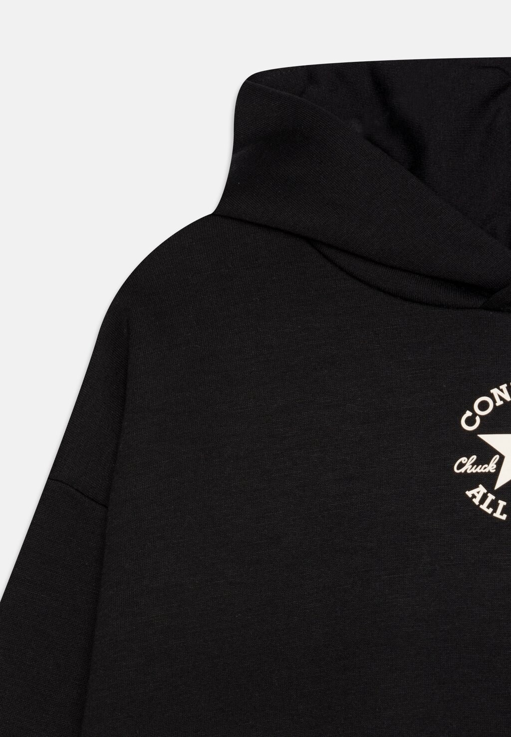 Толстовка SUSTAINABLE CORE HOODIE UNISEX Converse, цвет black — фото 3