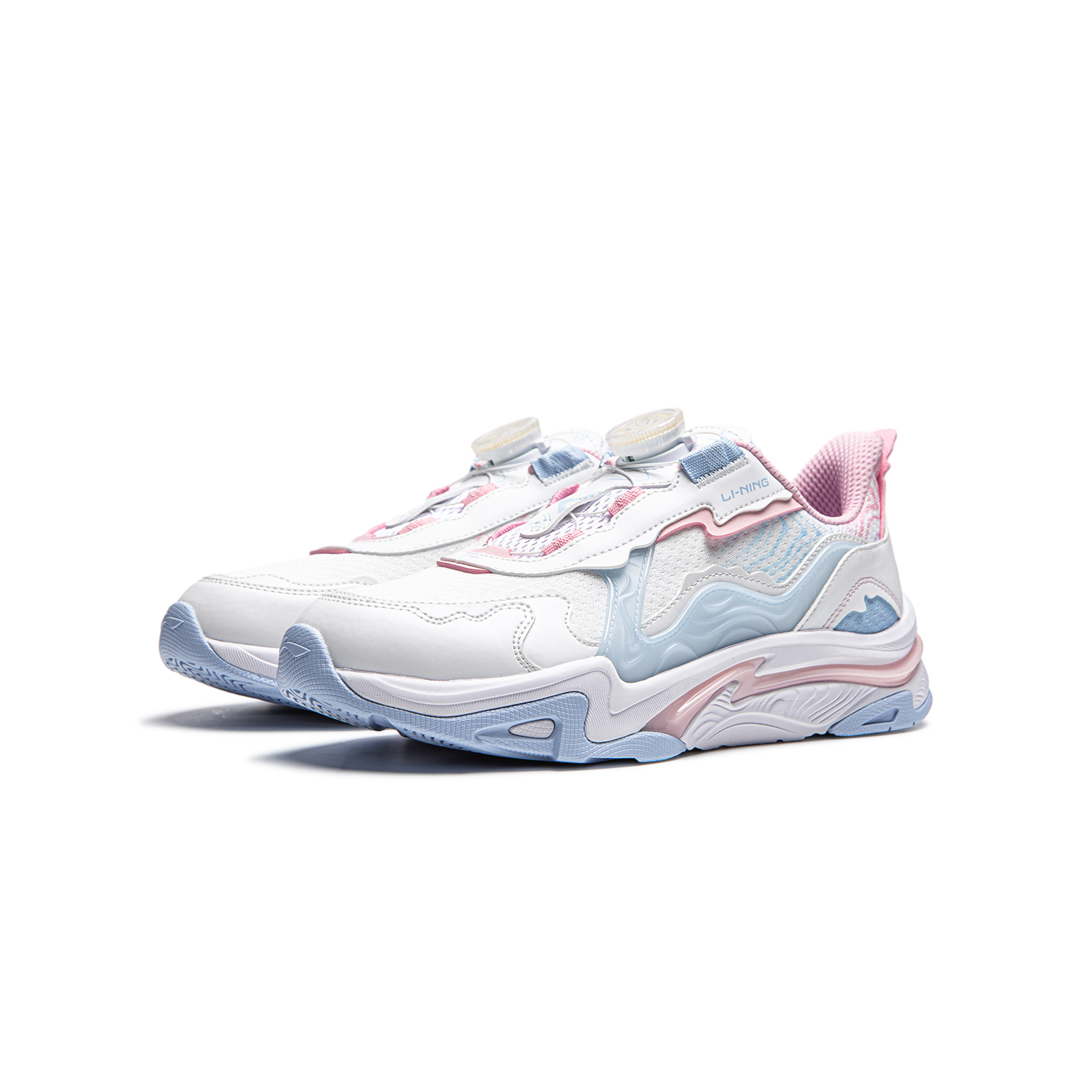 Li-Ning YOUNG низкие детские повседневные кроссовки blue — фото 4