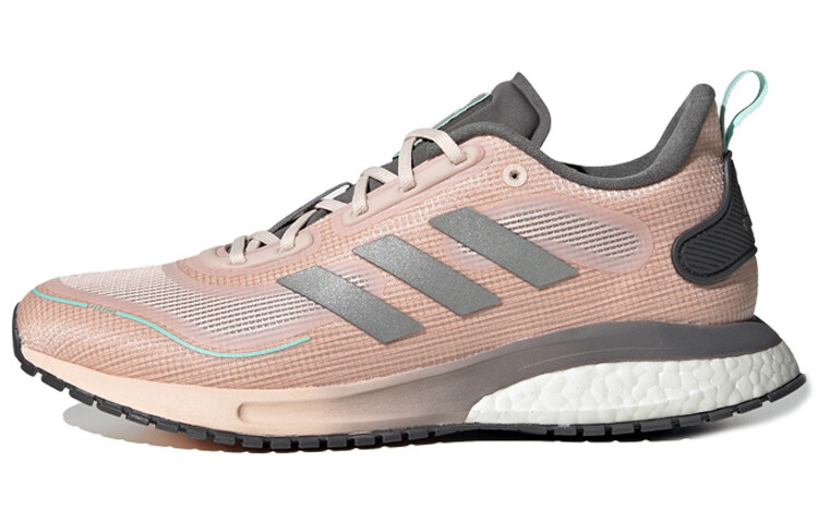 

Кроссовки Supernova женские с низким верхом розовые/серебристые Adidas