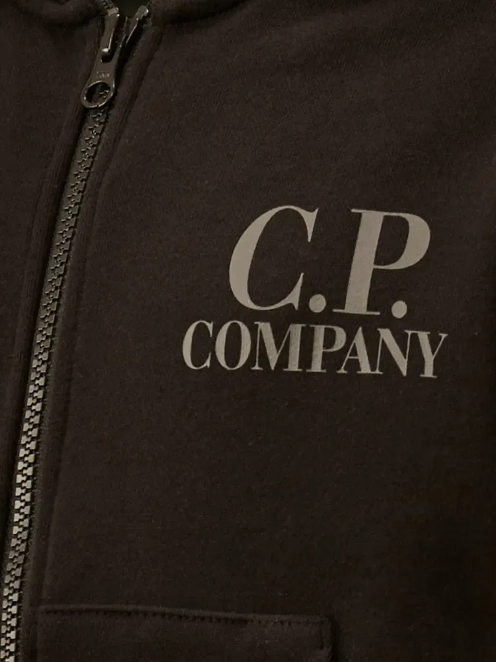 Худи с деталью в виде очков и логотипом C.P. Company Kids, черный — фото 4