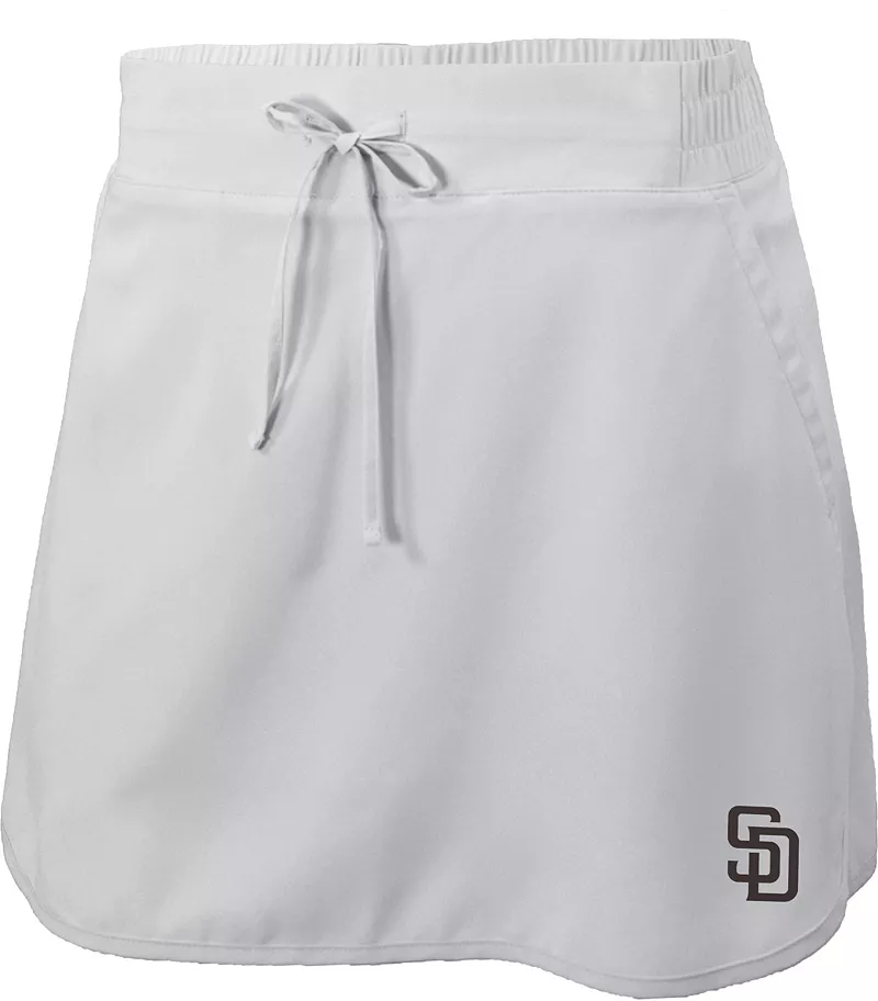 

Женские шорты Columbia San Diego Padres Omni-Wick Lakewood Pines, белый
