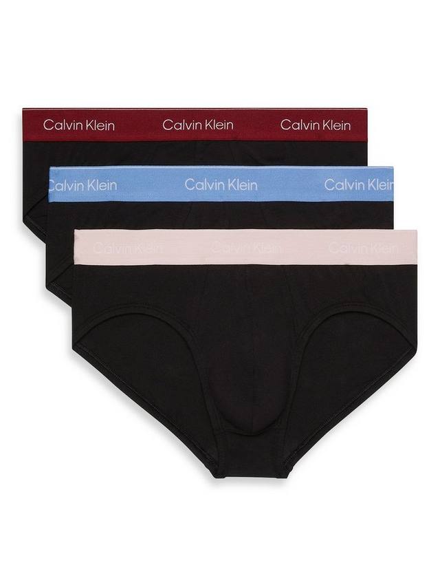 

Растягивающиеся хлопковые трусы Calvin Klein, Pack of 3, Black/Multi