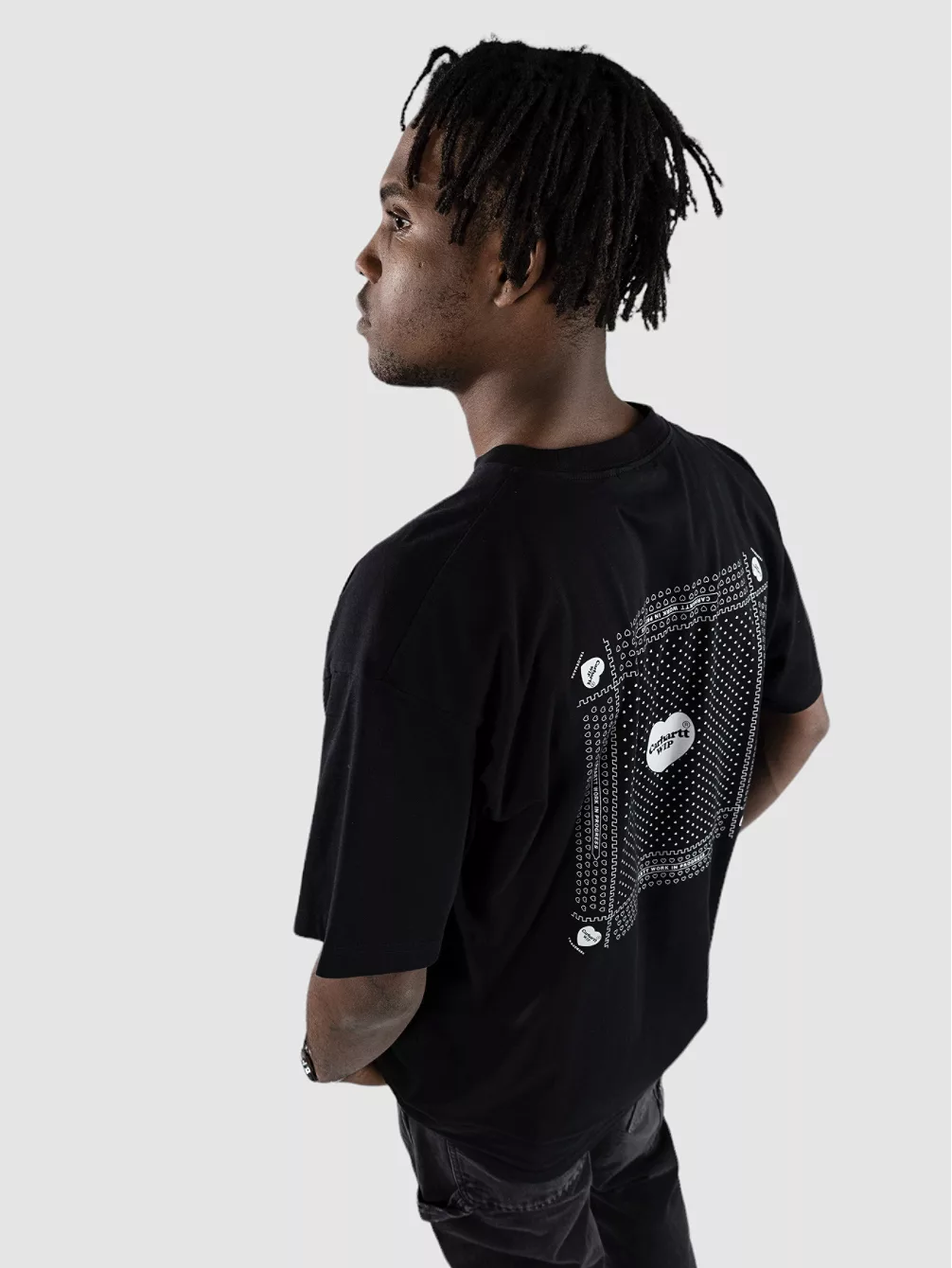 

Футболка-Бандана с сердечком Carhartt Wip, черный