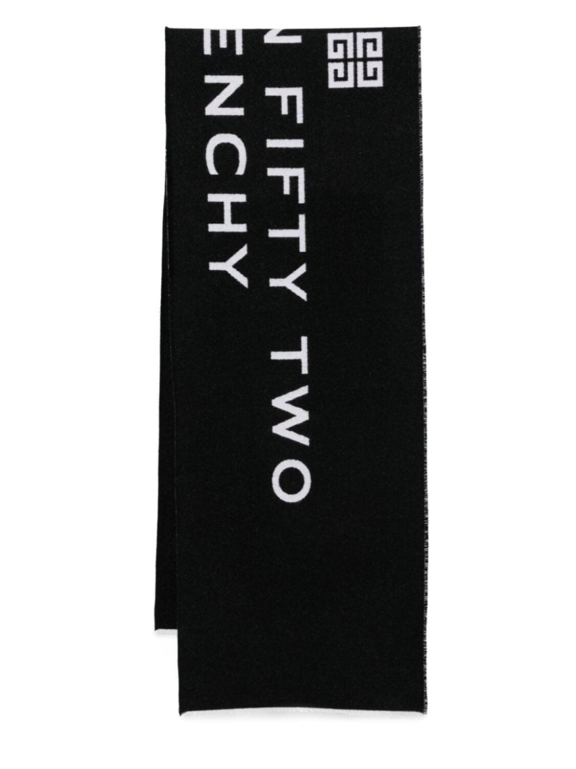 

Givenchy шарф с жаккардовым логотипом, черный