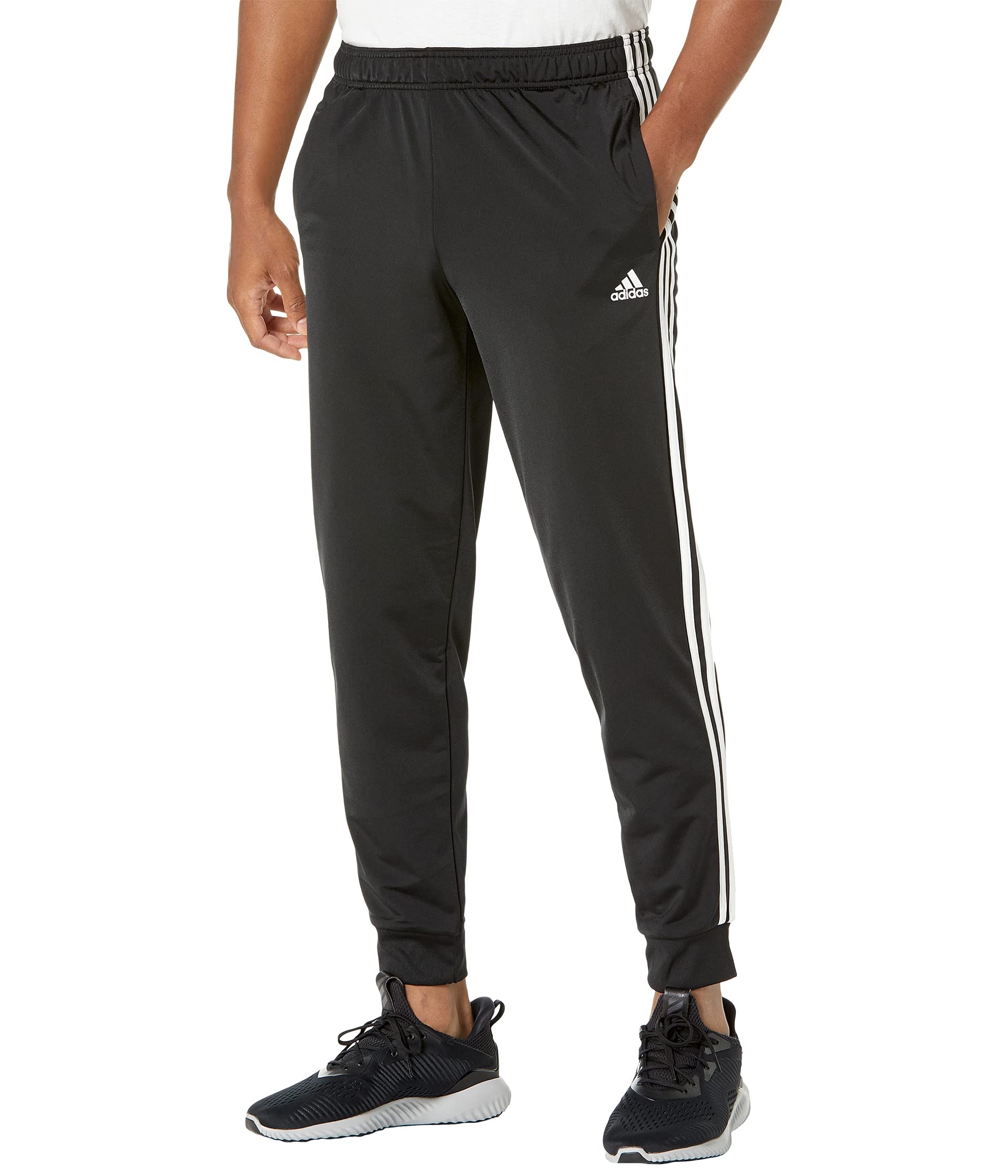 

Брюки Adidas Essentials 3-Stripes Tricot Jogger Pants, Black/White 1