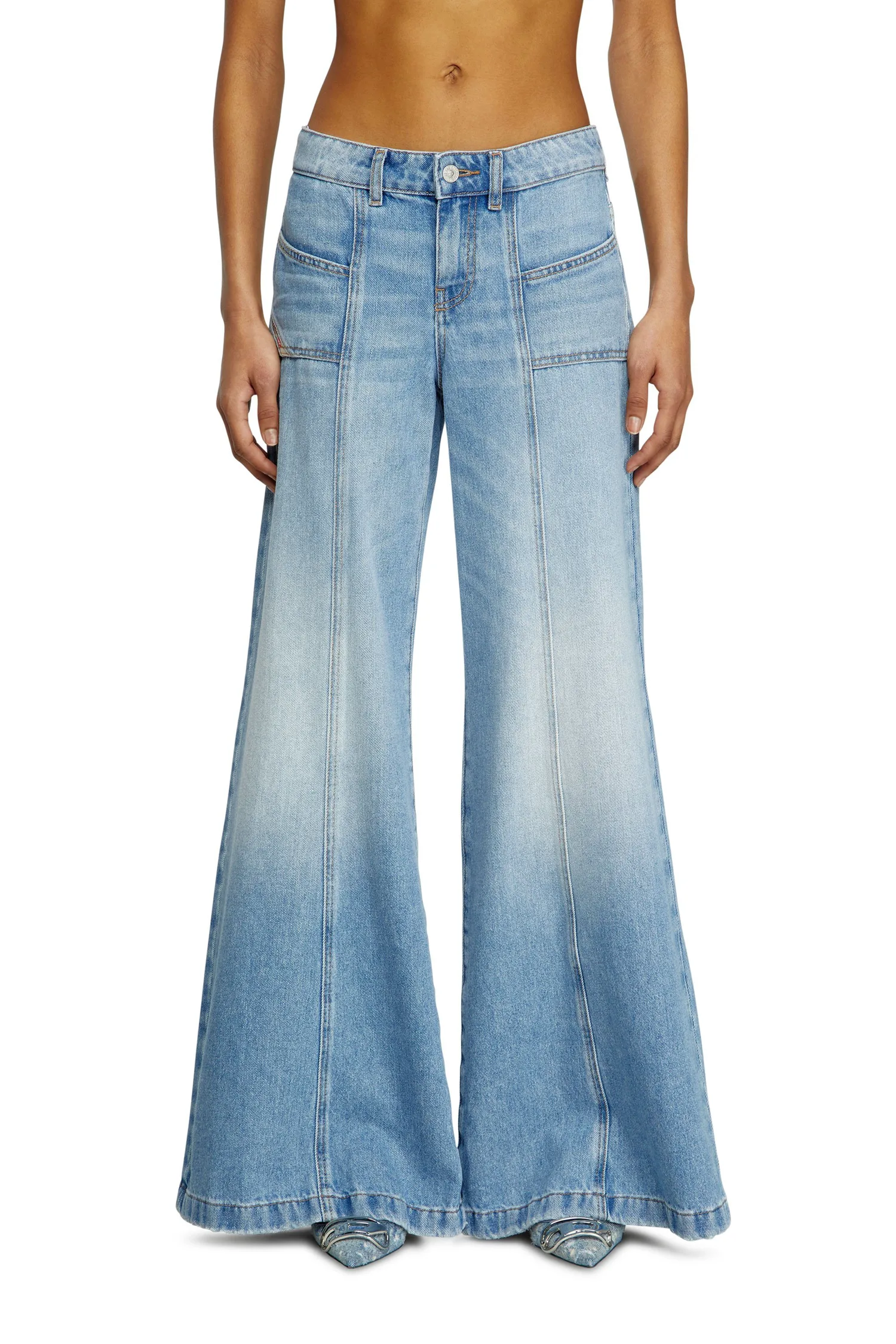 Женские джинсовые брюки D-AKII Diesel, blue