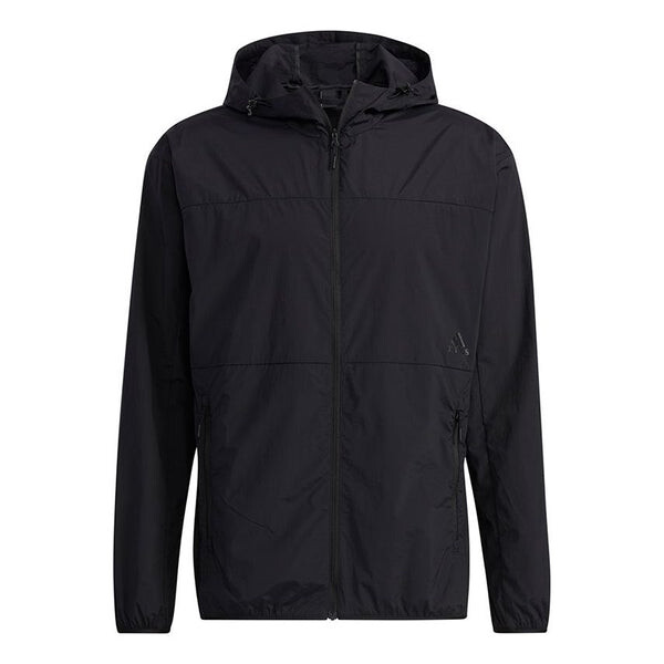 

Куртка adidas Sports Windproof Woven Hooded Jacket Black, черный