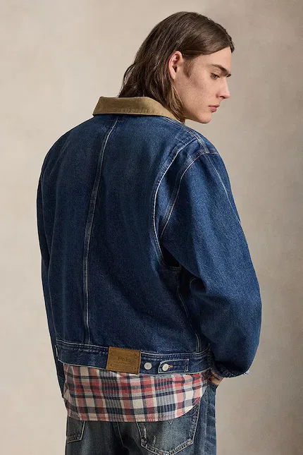 Куртка джинсовая модель 1983 Polo Ralph Lauren, синий — фото 2