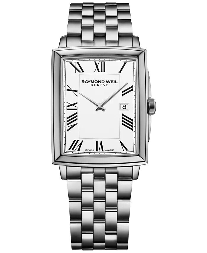

Мужские швейцарские часы Toccata с браслетом из нержавеющей стали 29x37 мм Raymond Weil
