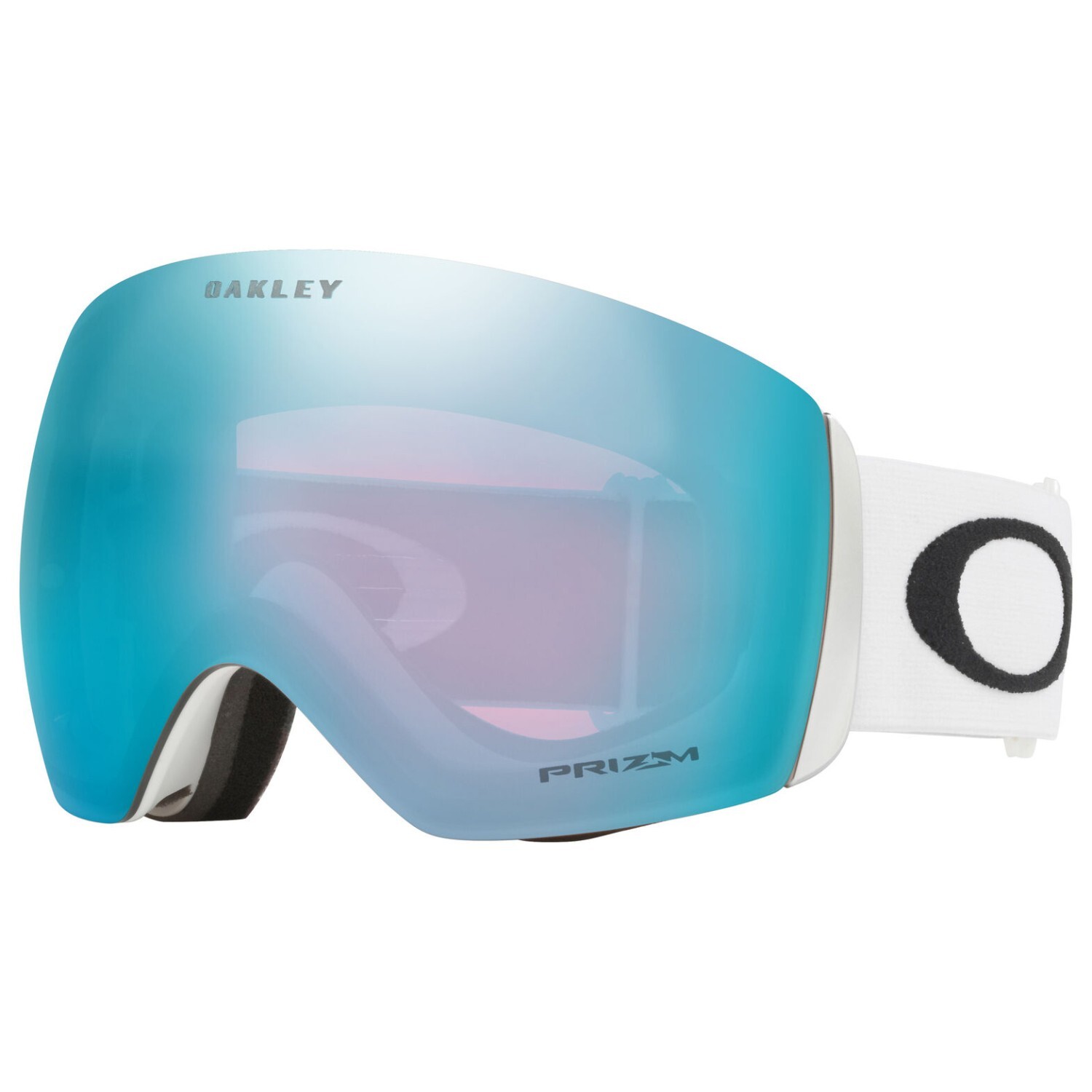 

Лыжные очки Oakley Flight Deck L Prizm S3 (VLT 13%), цвет Matte White