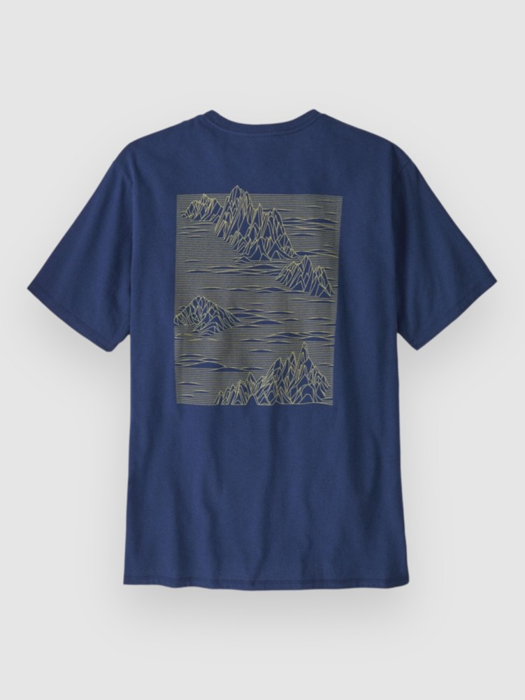 

Футболка Patagonia Strataspire Responsibili T-Shirt, clement blue