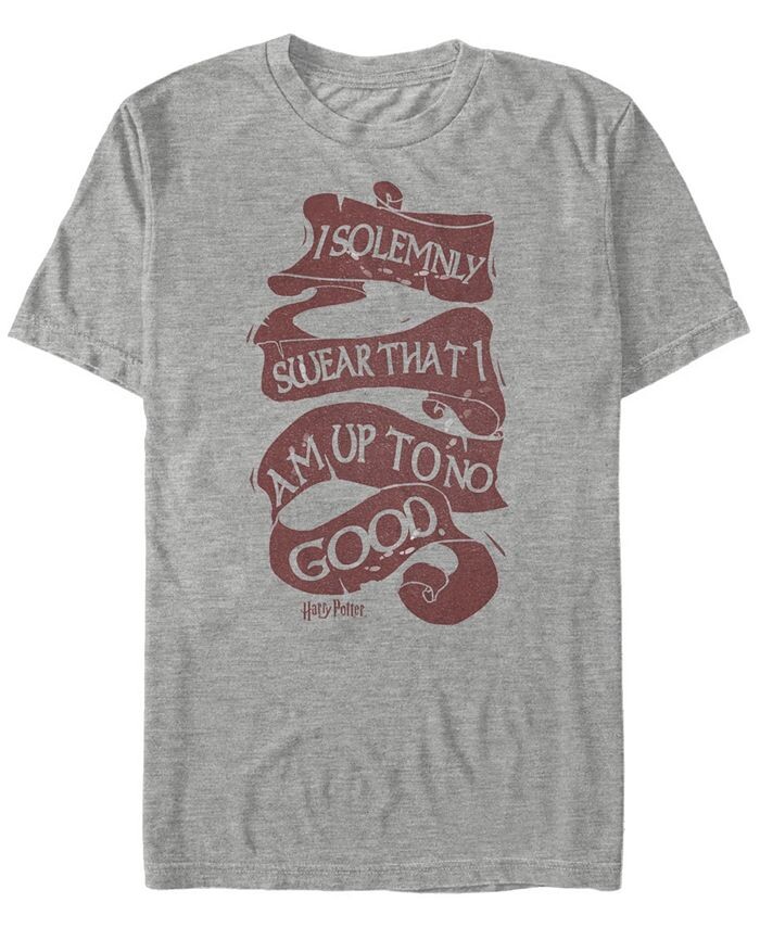 

Мужская футболка с коротким рукавом Solemnly Swear с круглым вырезом Fifth Sun, серый