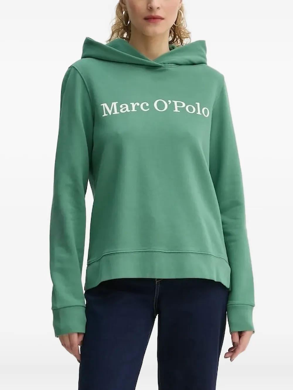 

Толстовка с длинными рукавами и логотипом Marc O'Polo, зеленый