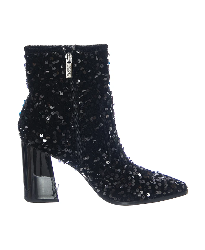 Ботильоны женские Steve Madden на каблуке, черный