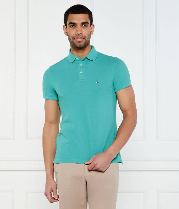 

Рубашка поло Slim fit Tommy Hilfiger, синий