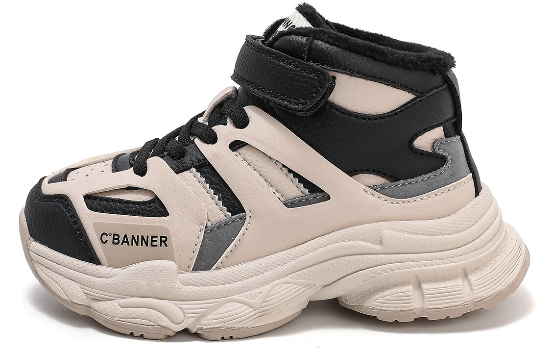 

Кроссовки C°BANNER Kids Lifestyle Shoes Kids Mid-top Black, черный