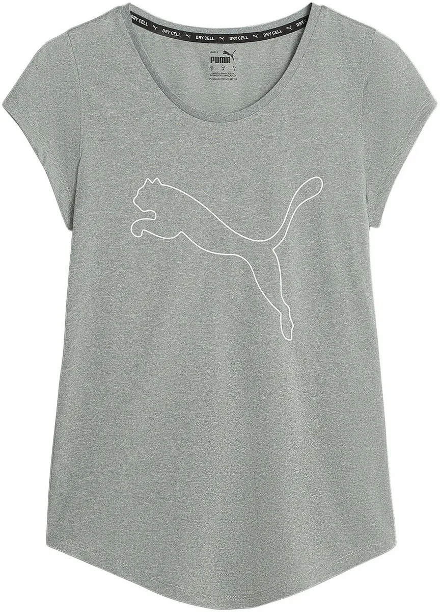 

Тренировочная футболка PUMA "PERFORMANCE HEATHER CAT TEE W", синий