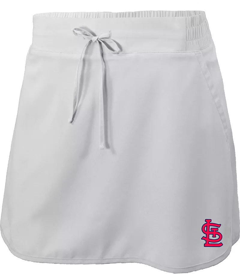 

Женские шорты Columbia St. Louis Cardinals Omni-Wick Lakewood Pines, белый