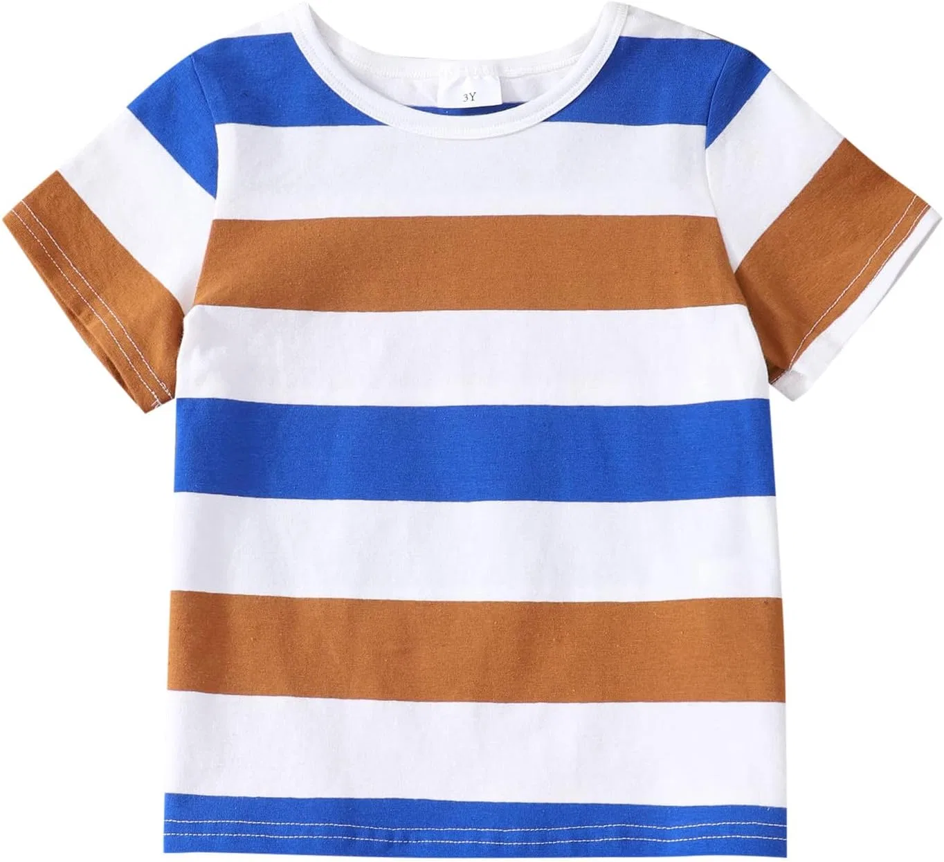 Футболка с коротким рукавом Rainbow Striped Moonker, синяя