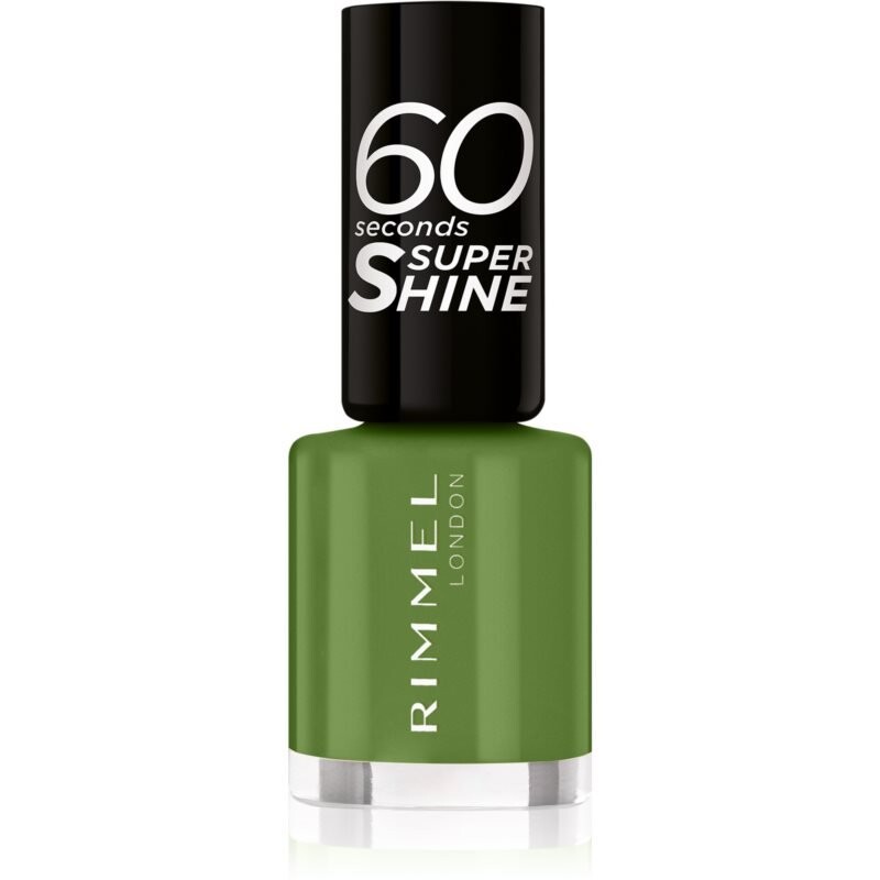 

Лак для ногтей Rimmel 60 Seconds Super Shine оттенок 880 Grassy Fields 8 мл