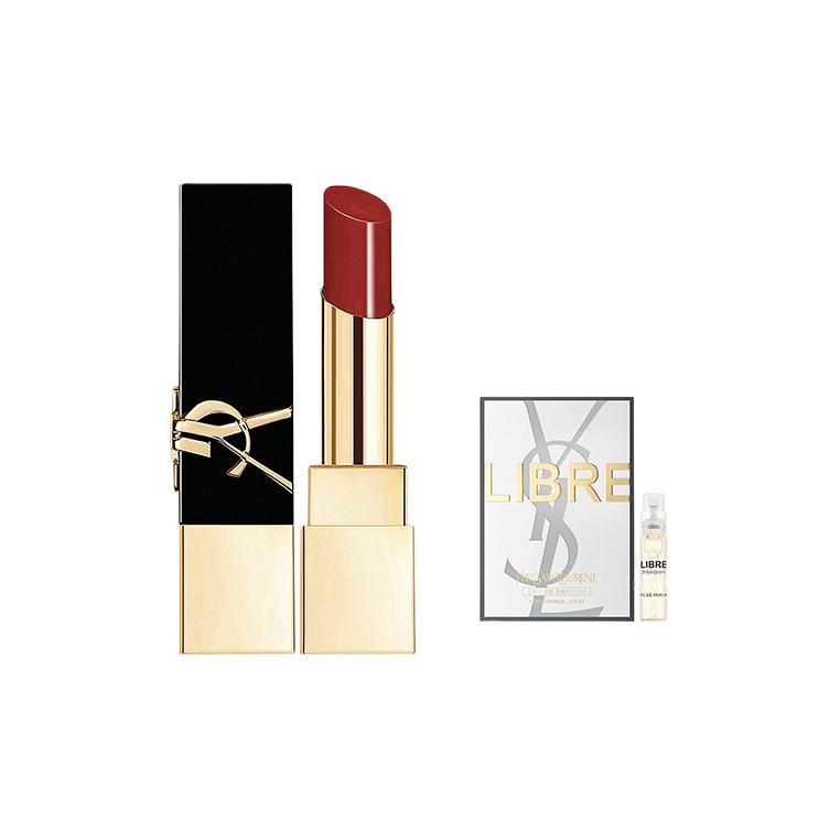 Губная помада Yves Saint Laurent Rouge Pur Couture The Bold NM, 1,3 г + парфюмерная вода Yves Saint Laurent Libre, 1,2 мл — фото 3