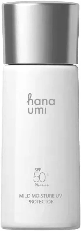 Солнцезащитный крем для лица hanaumi Mild Moisture UV Protector Cream 50г белый