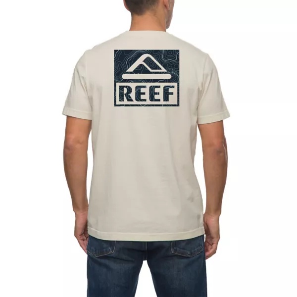 

Мужская футболка Topo Graphic Reef, бежевый