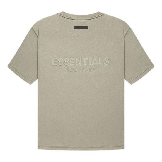 

Футболка fw21 logo tee 'pistachio' Fear Of God Essentials, зеленый