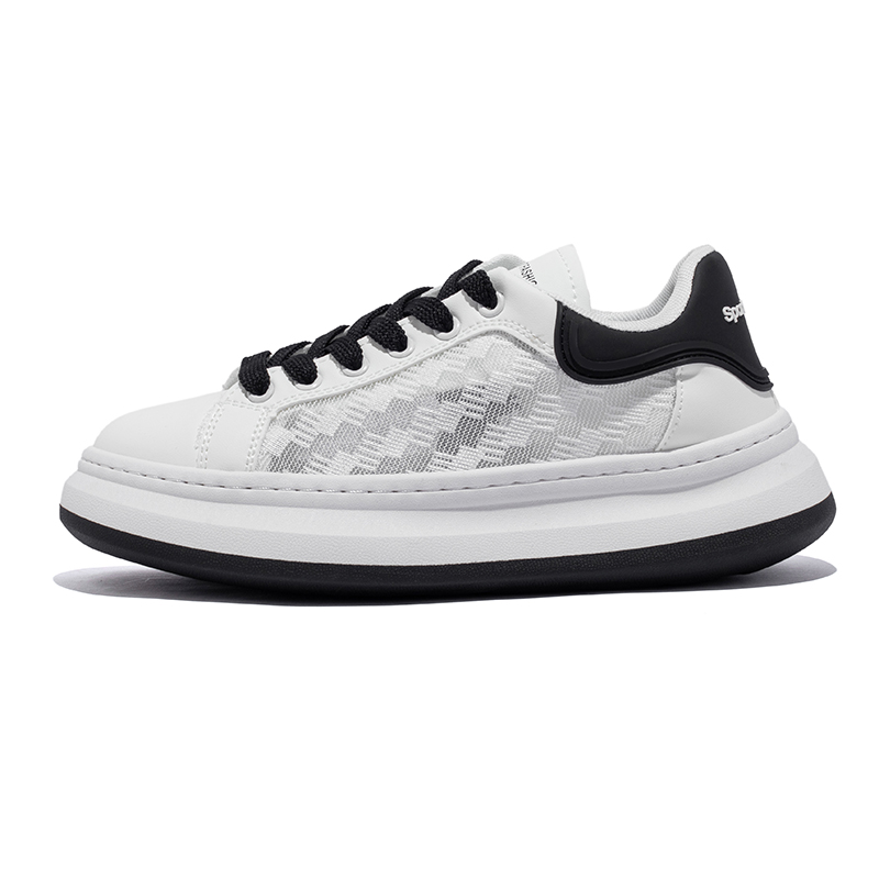 

Низкие мужские кроссовки VICTORIA&VERA, Black White (Mesh)