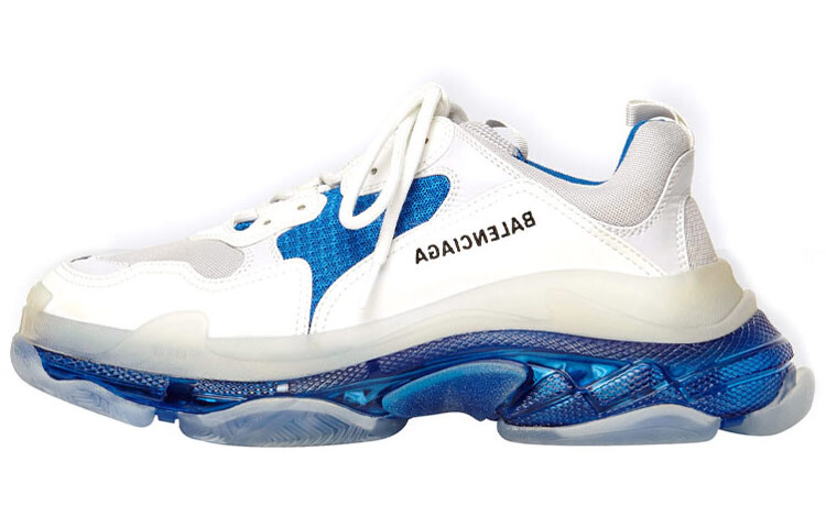 

Кроссовки Balenciaga Triple S Clear Sole Blue Women's