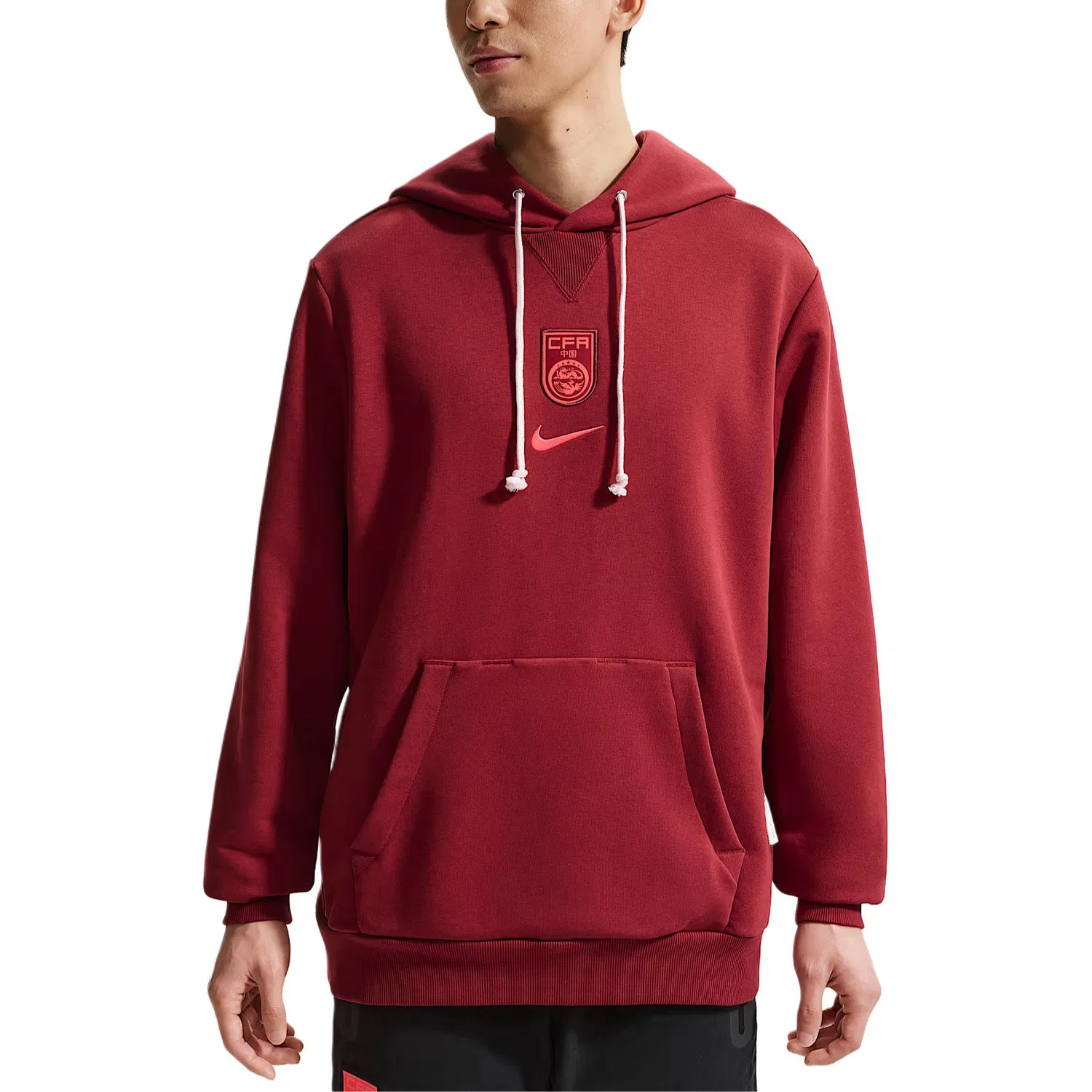 Футболка Dri FIT Standard Issue для мужчин Nike, Team Red/Bright Dark Red
